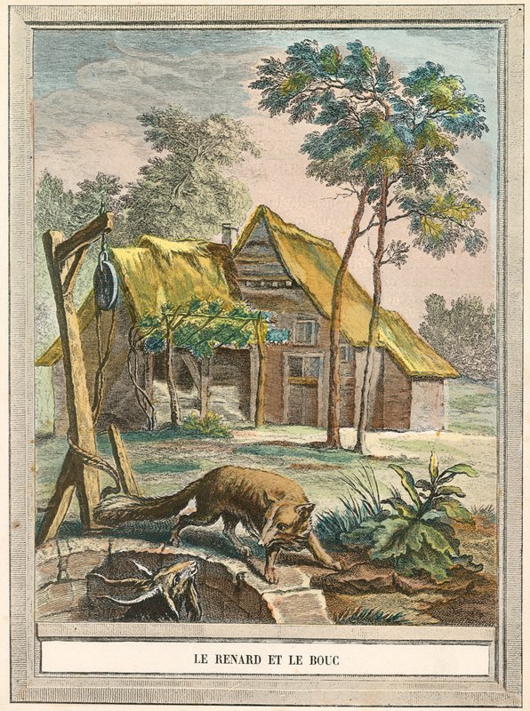 Ræven og geden af French School
