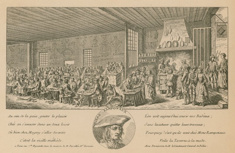 Ramponaux Tavern af French School