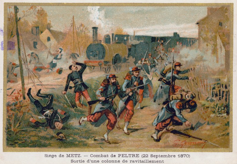 Belejringen af Metz, Peltre af French School
