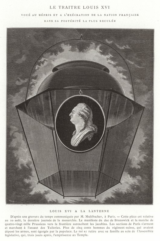 Forræderen Louis XVI, den franske revolution af French School