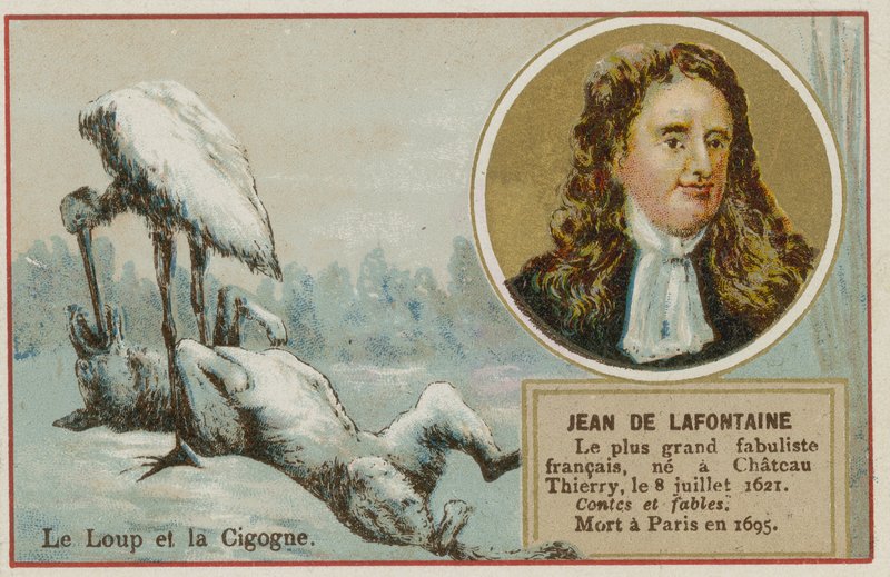 Ulven og Storken af French School