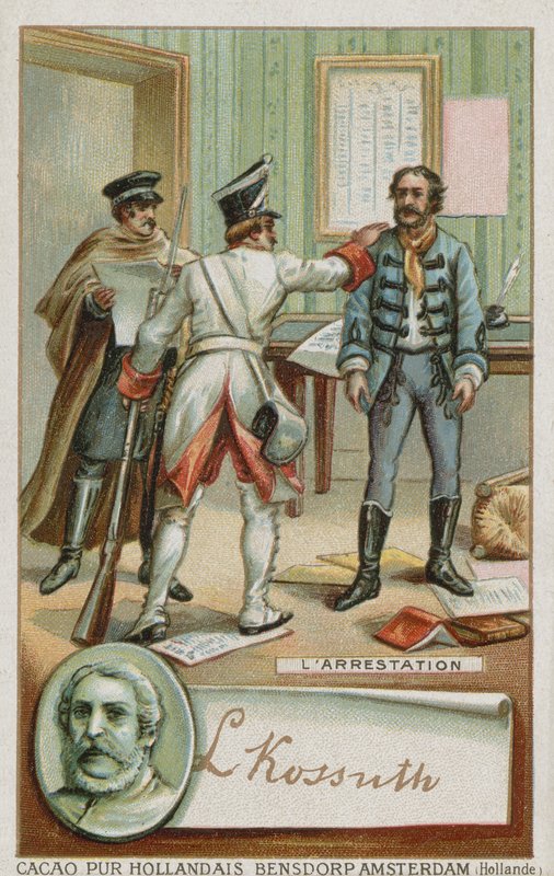 Anholdelsen af ​​Lajos Kossuth af French School