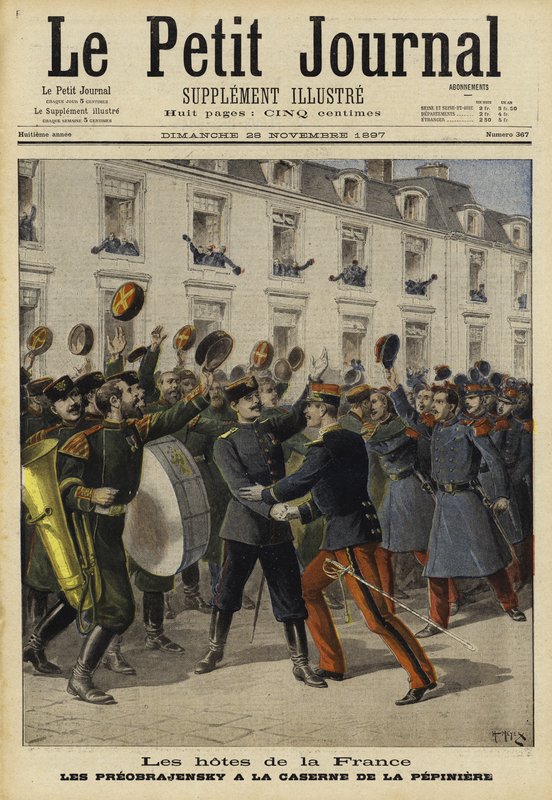 Frankrigs gæster, 1897 af French School