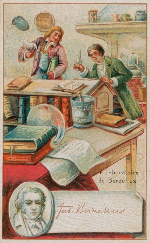 Den schweiziske kemiker Jons Jacob Berzelius