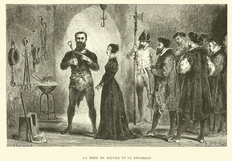 Johannes Keplers mor og bødlen af French School