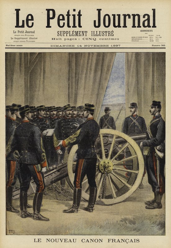 Den nye franske kanon, 1897 af French School