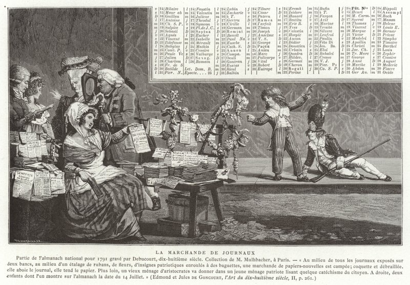Avissælgeren af French School