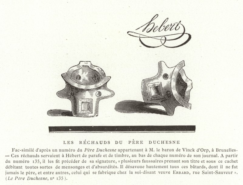 Pere Duchesnes komfurer af French School