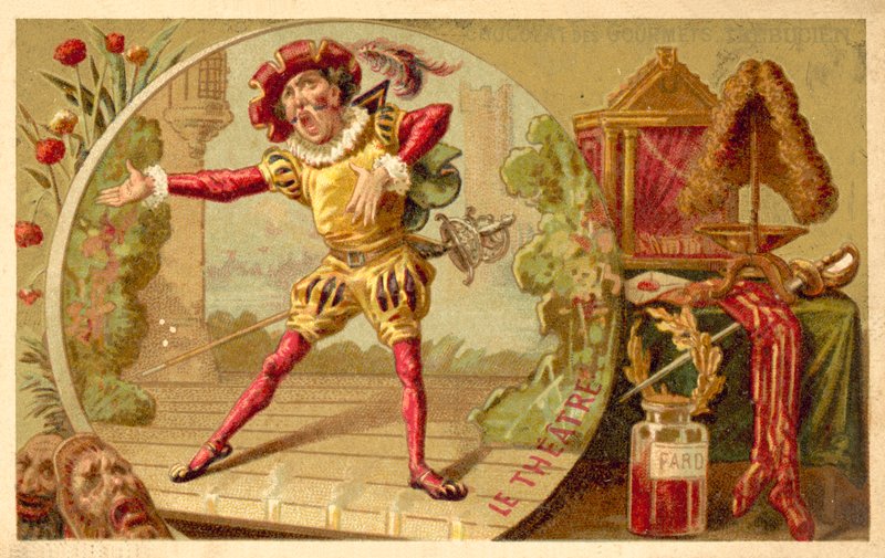 Teater (chromolitho) af French School