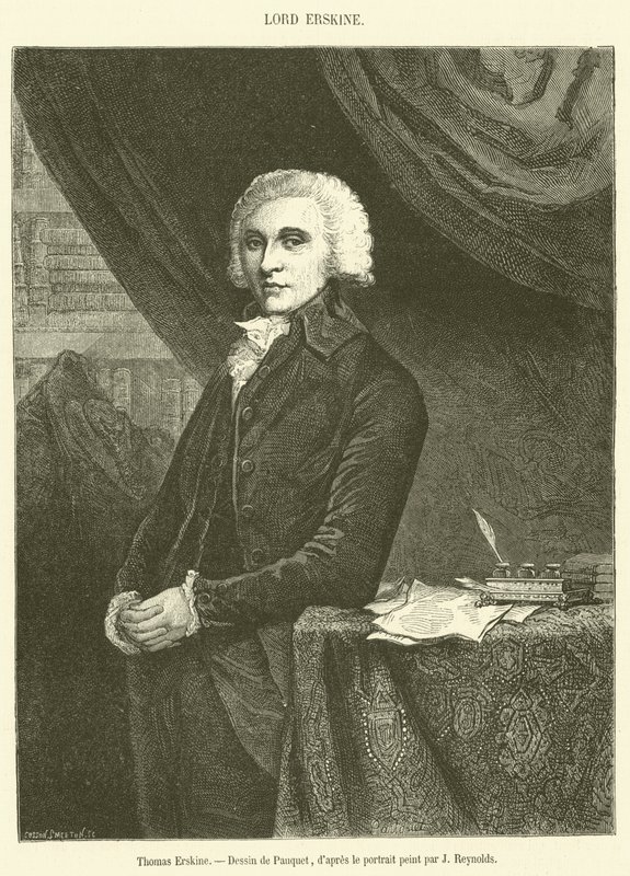 Thomas Erskine (gravering) af French School