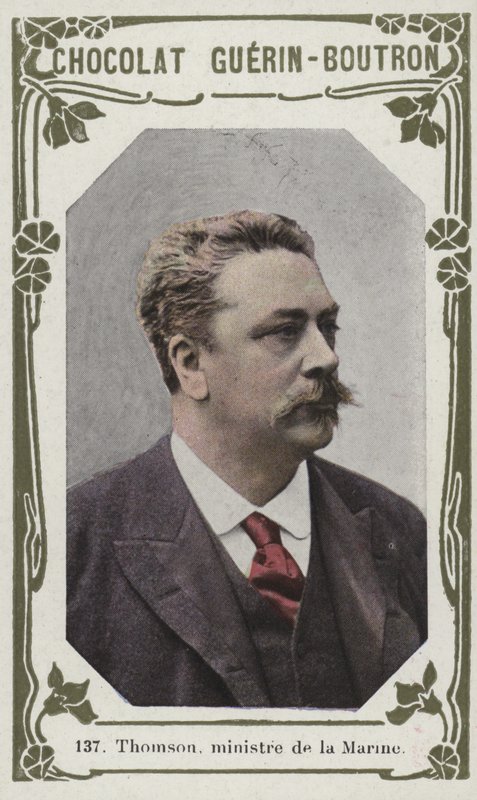 Thomson, marineminister (farvet foto) af French School