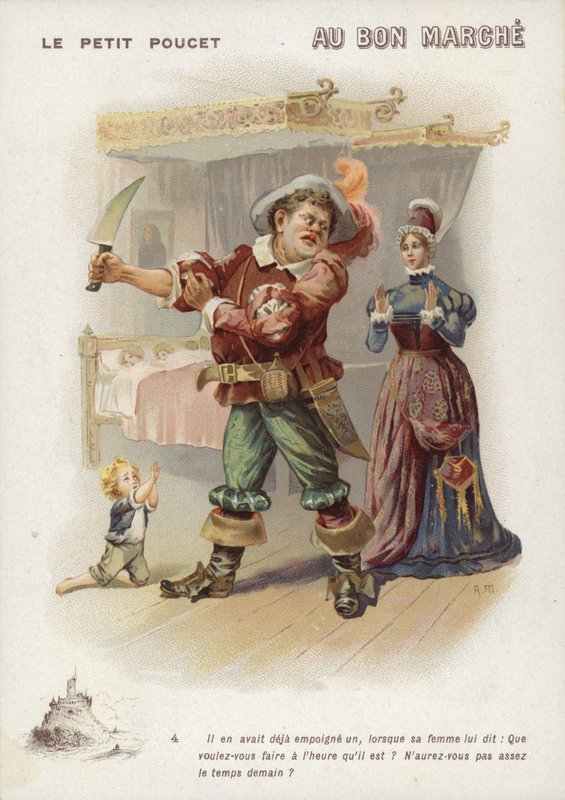 Tom Thumb, Mand med Dolk af French School