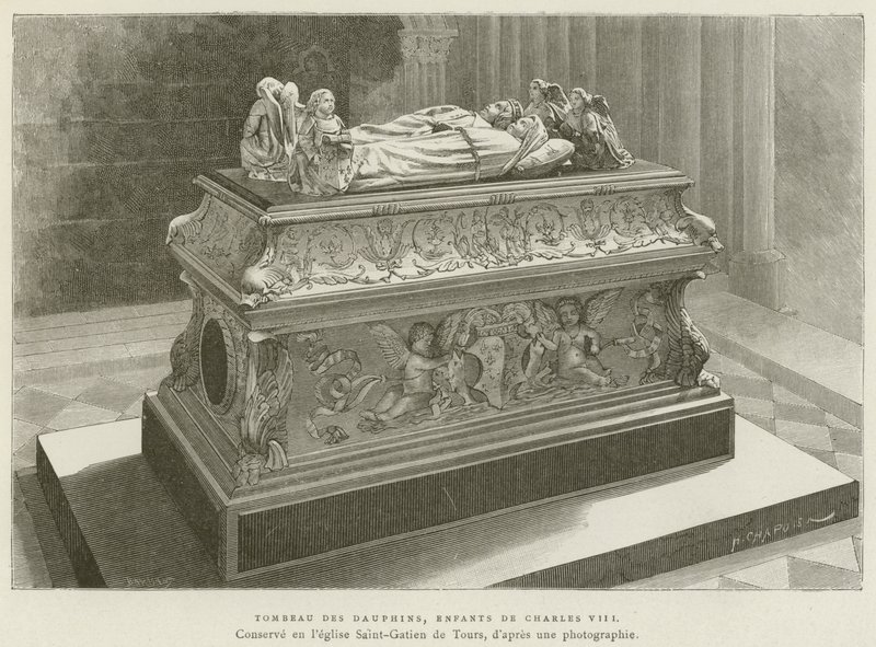 Delfinernes grav, Charles VIII