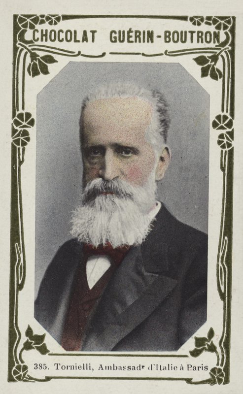 Tornielli, italiensk ambassadør i Paris (farvet foto) af French School