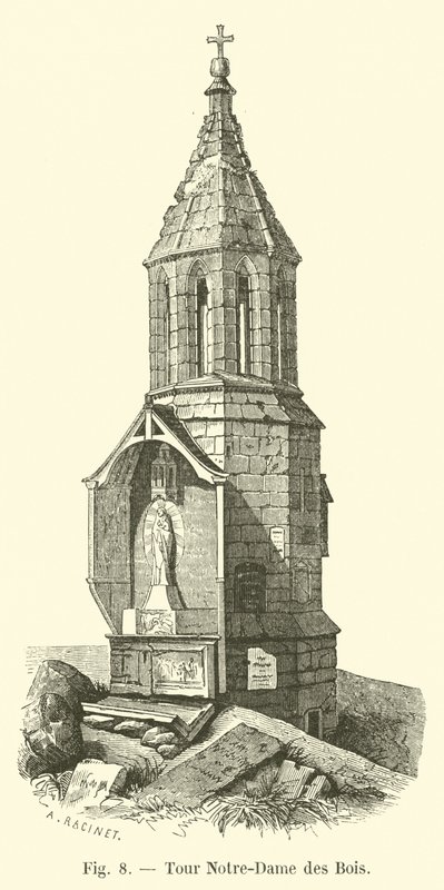 Our Lady of the Woods Tower af French School