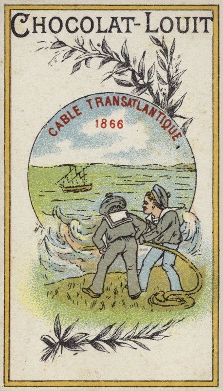 Transatlantisk telegrafkabel, 1866 af French School