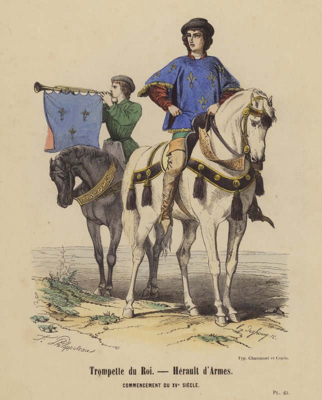 Kongens trompet, Herault d
