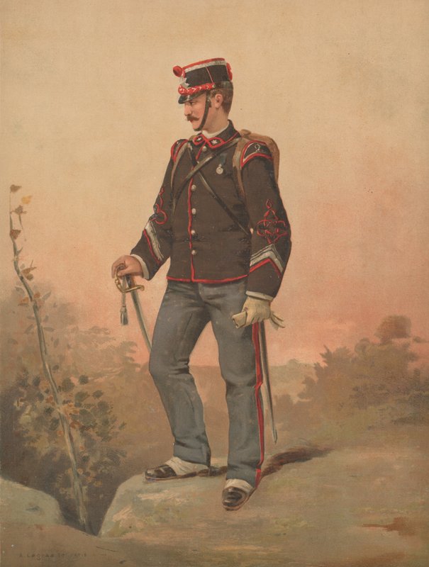 Uidentificeret fransk soldat af French School