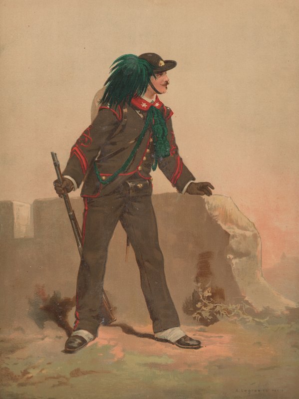 Uidentificeret fransk soldat af French School
