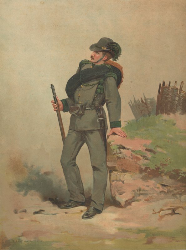 Uidentificeret fransk soldat af French School