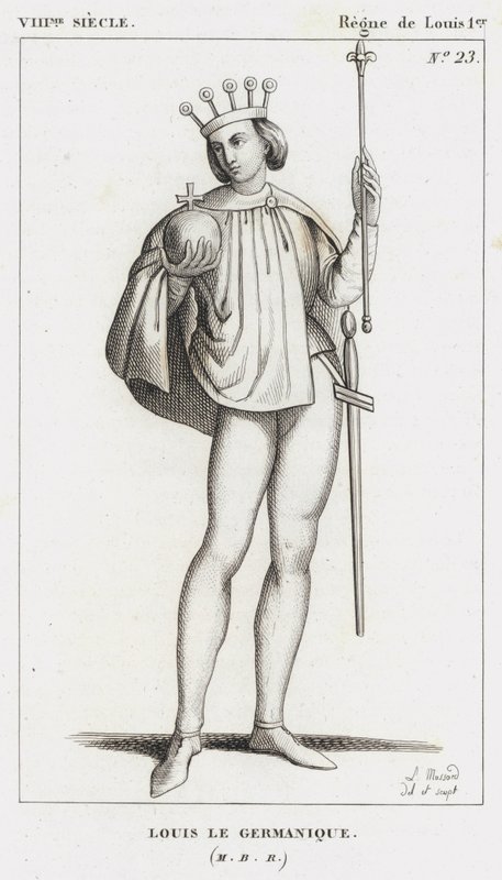 VIII århundrede, Ludvig I