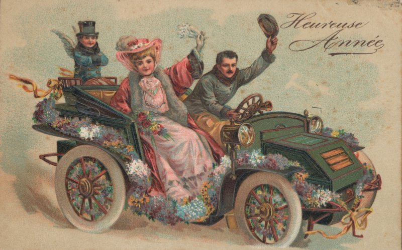Valentine Motorcar af French School