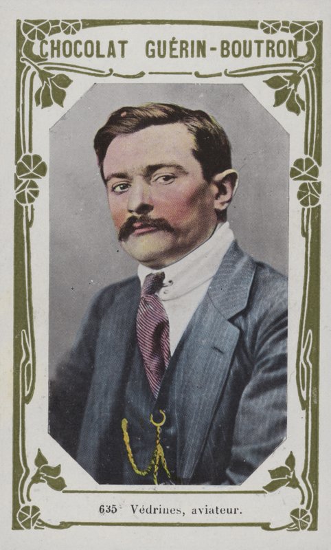 Vedrines, flyver (farvet foto) af French School