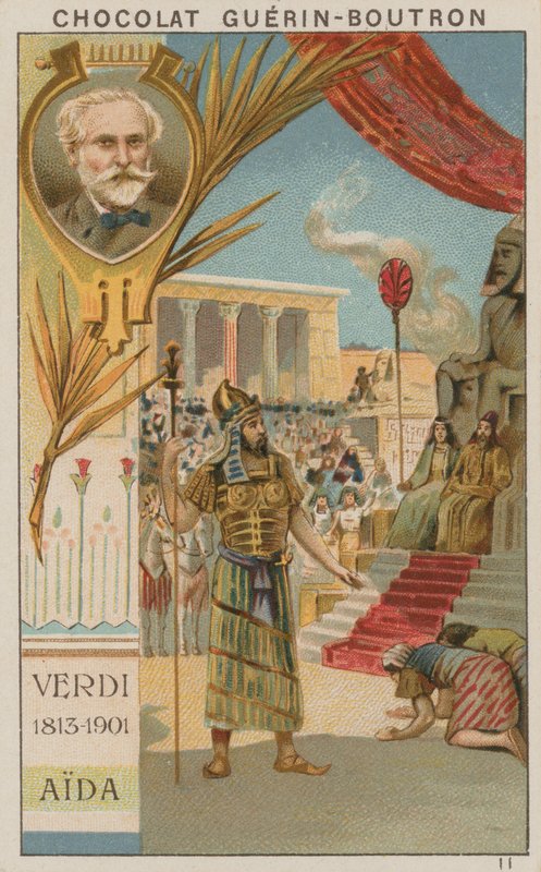Verdi, Aida af French School