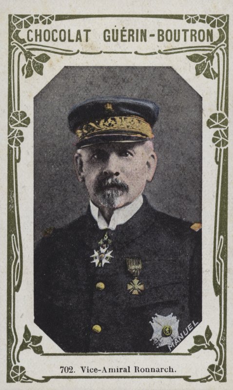 Vice-amiral Ronnarch (farvet foto) af French School