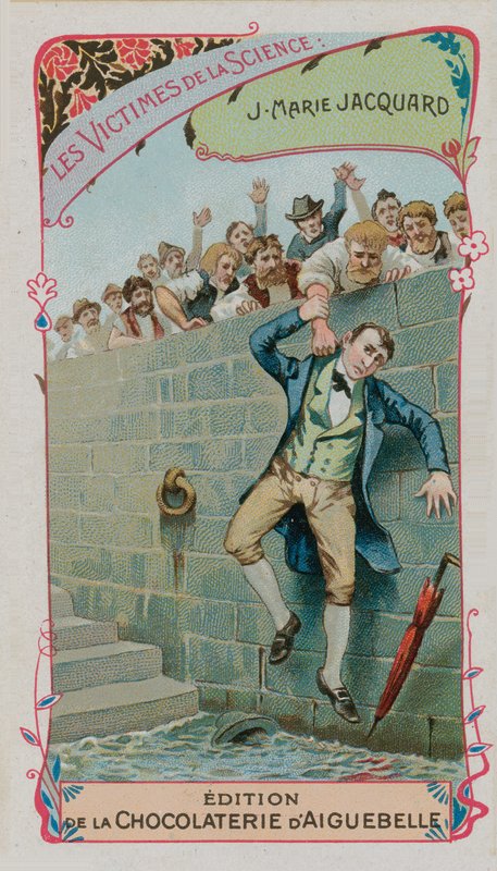 Videnskabens ofre: Joseph Marie Jacquard af French School