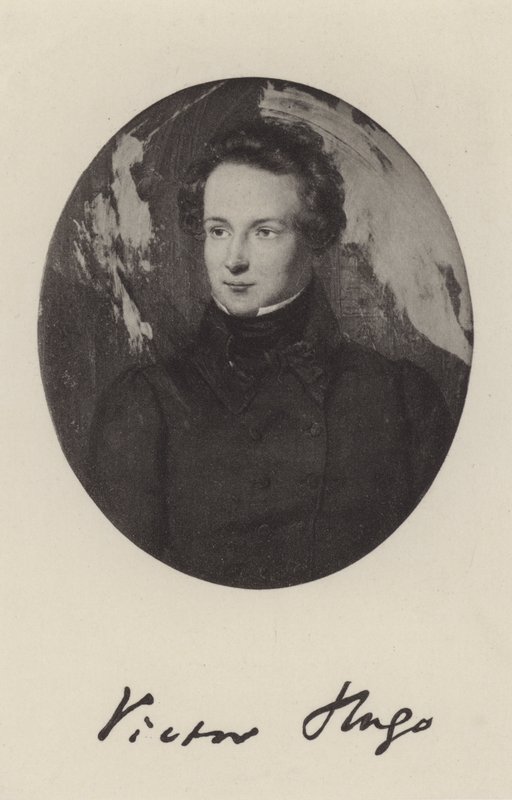 Victor Hugo, fransk digter, romanforfatter og dramatiker af French School