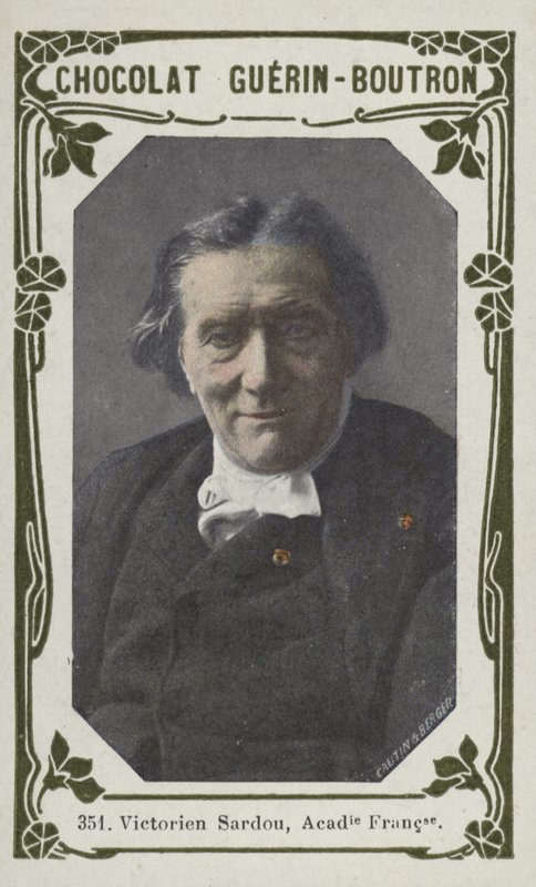 Victorien Sardou, Fransk Akademi (farvet foto) af French School