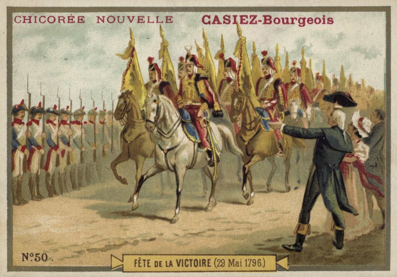 Sejrsparade, 29. maj 1796 af French School