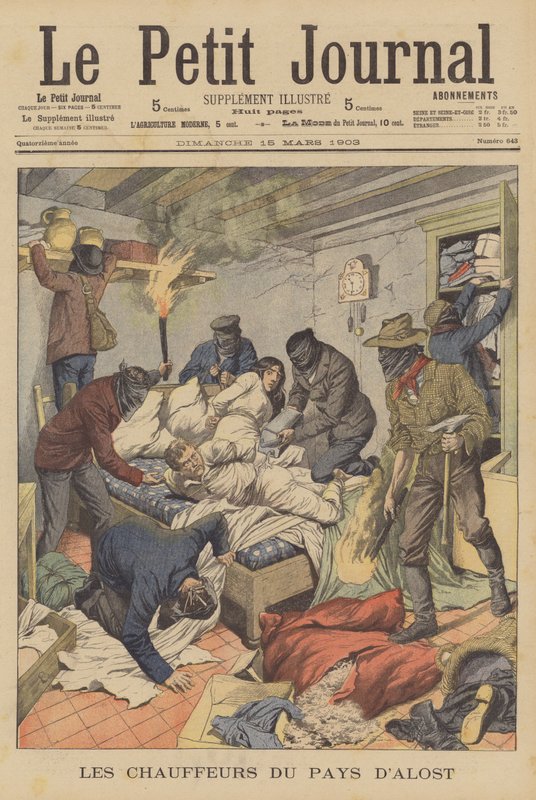 Violent robbery of a farm near Aalst, Belgiumdani af French School
