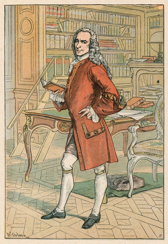 Voltaire af French School