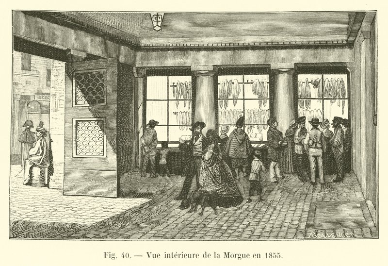 Indvendig udsigt over lighuset i 1855 af French School