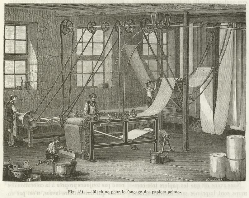 Tapet produktion af French School