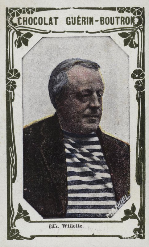 Willette (farvet foto) af French School