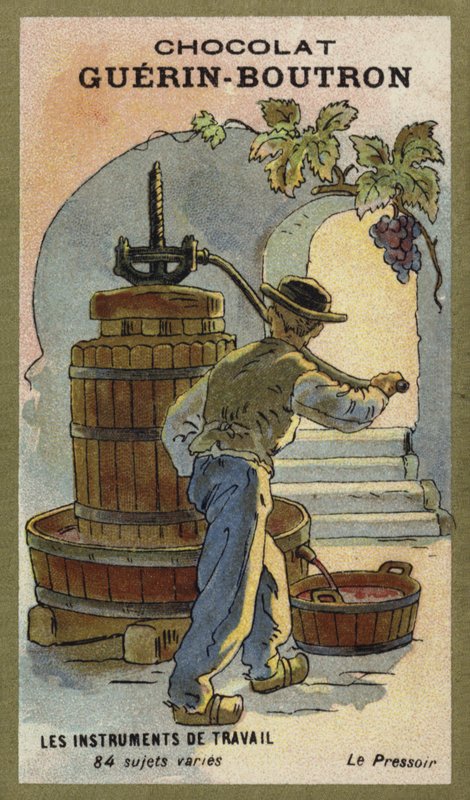 Vinpresse af French School