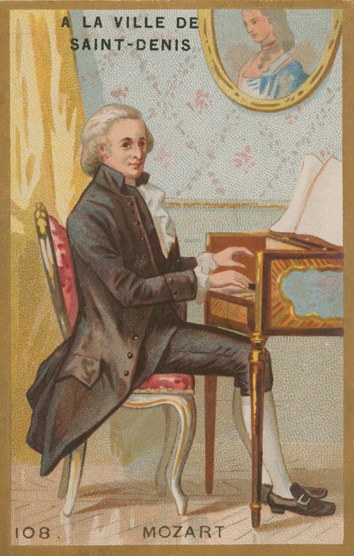 Wolfgang Amadeus Mozart, østrigsk klassisk komponist fra det 18. århundrede af French School