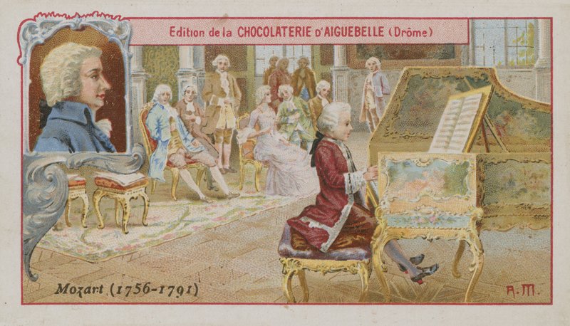 Wolfgang Amadeus Mozart, østrigsk komponist af French School