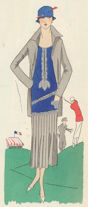 Golfudstyr til kvinder fra Augusta Bernard af French School