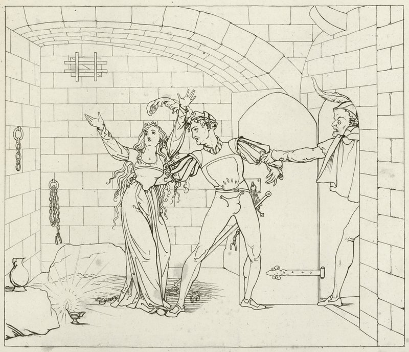 Illustration til Goethes Faust af Friedrich August Moritz Retzsch