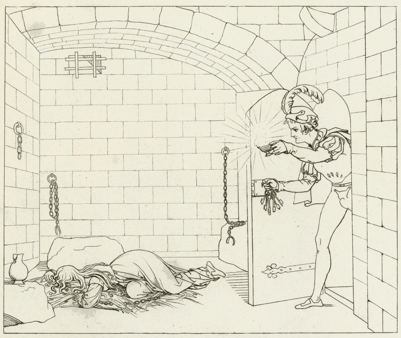 Illustration til Goethes Faust af Friedrich August Moritz Retzsch
