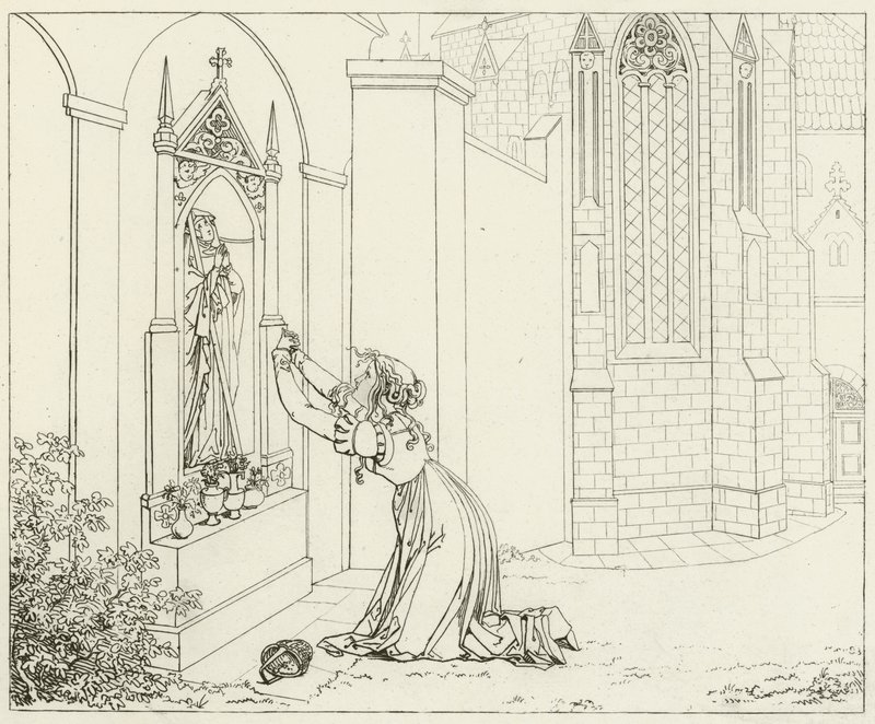 Illustration til Goethes Faust af Friedrich August Moritz Retzsch