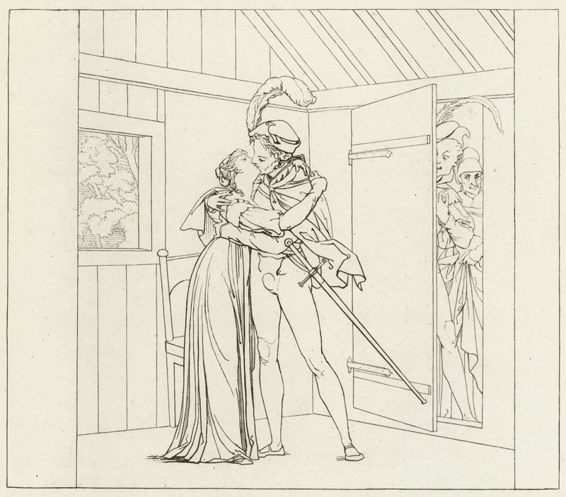 Illustration til Goethes Faust af Friedrich August Moritz Retzsch