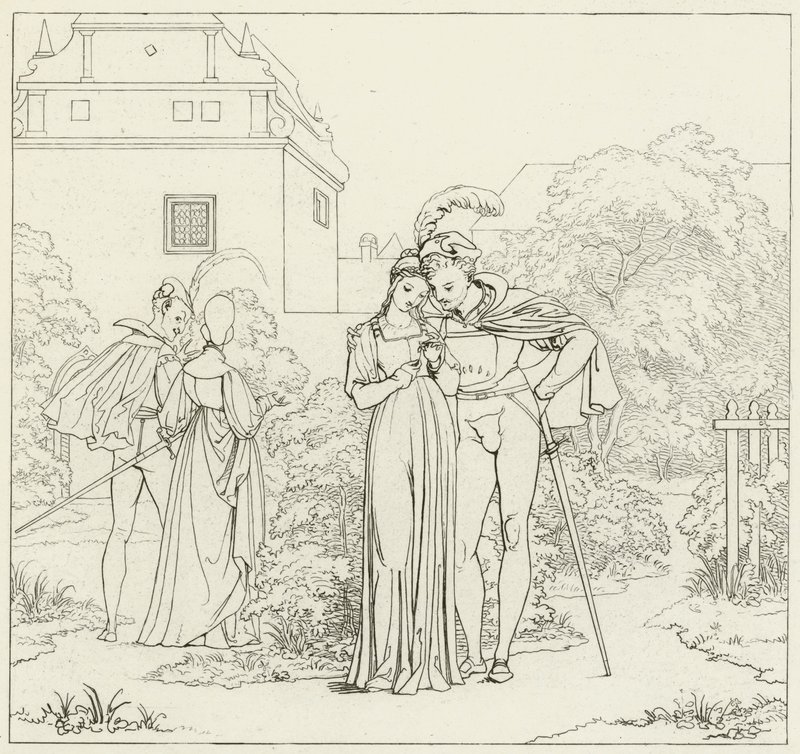 Illustration til Goethes Faust af Friedrich August Moritz Retzsch