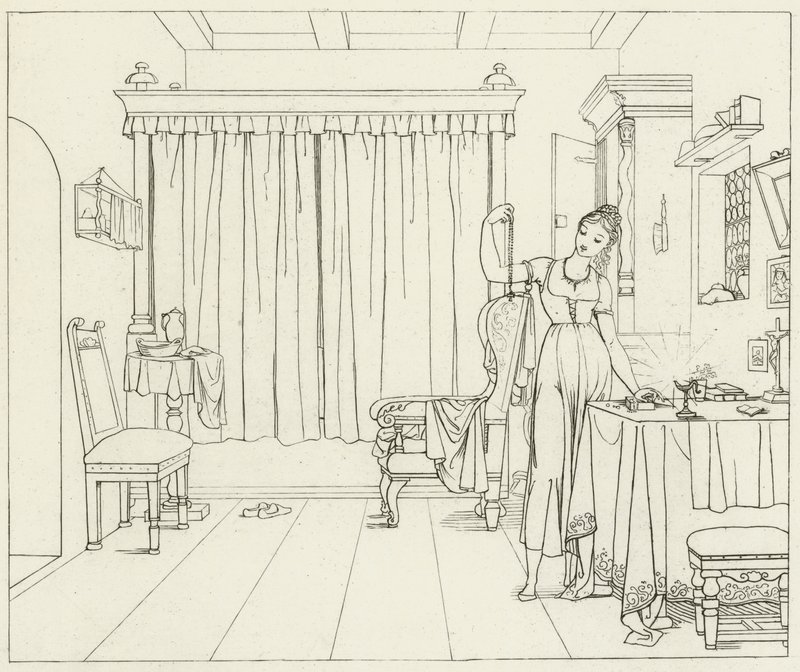 Illustration til Goethes Faust af Friedrich August Moritz Retzsch