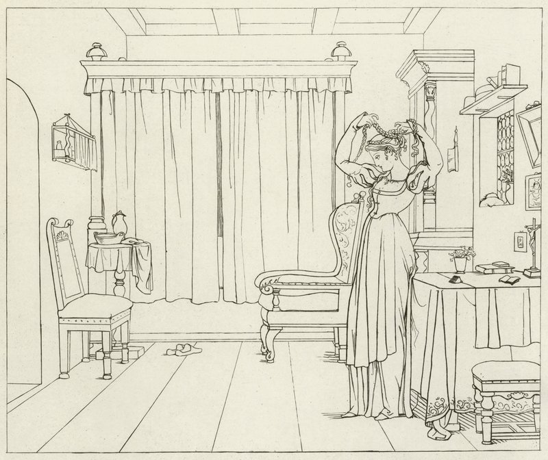 Illustration til Goethes Faust af Friedrich August Moritz Retzsch