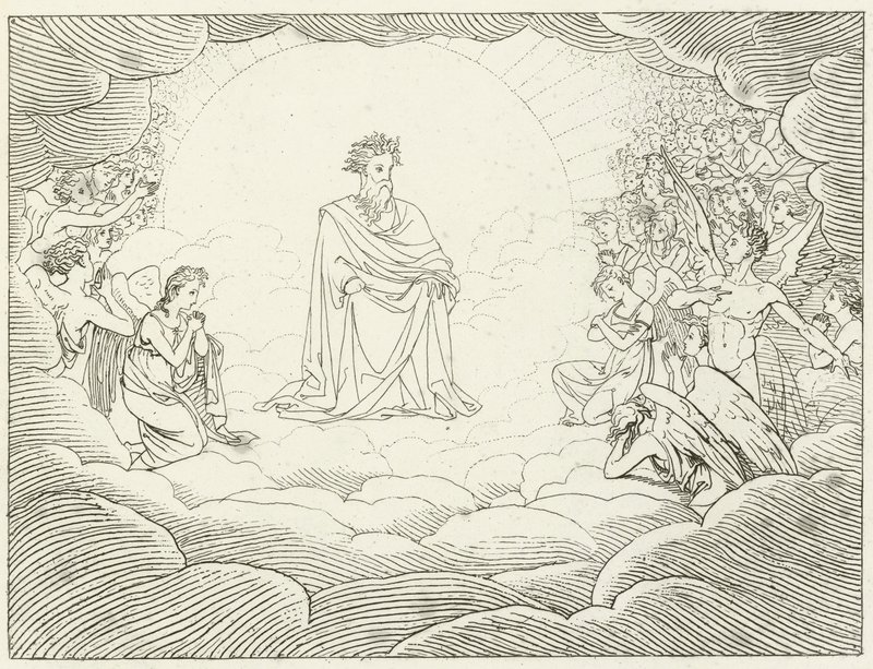 Illustration til Goethes Faust af Friedrich August Moritz Retzsch